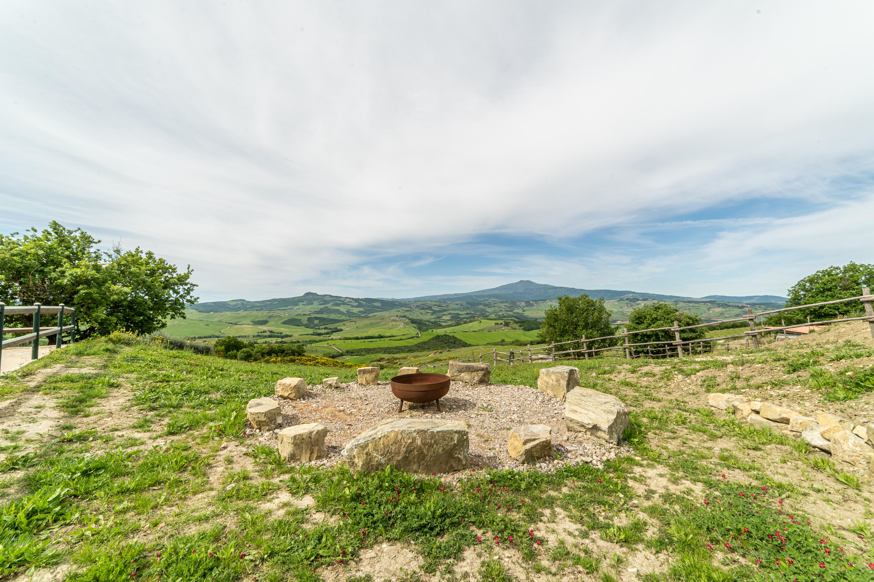 Podere Val D'Orcia - Tuscany Equestrian Sarteano Eksteriør bilde