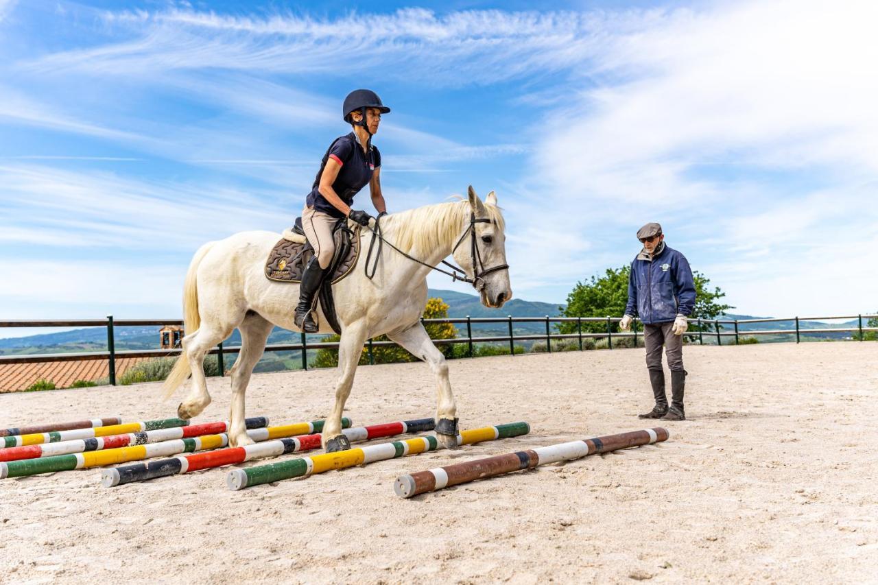 Podere Val D'Orcia - Tuscany Equestrian Sarteano Eksteriør bilde